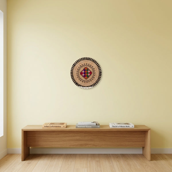 Elegant Kutch Mirror Wall Décor
