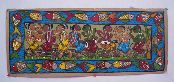 Naach Gaan – Kalighat Painting