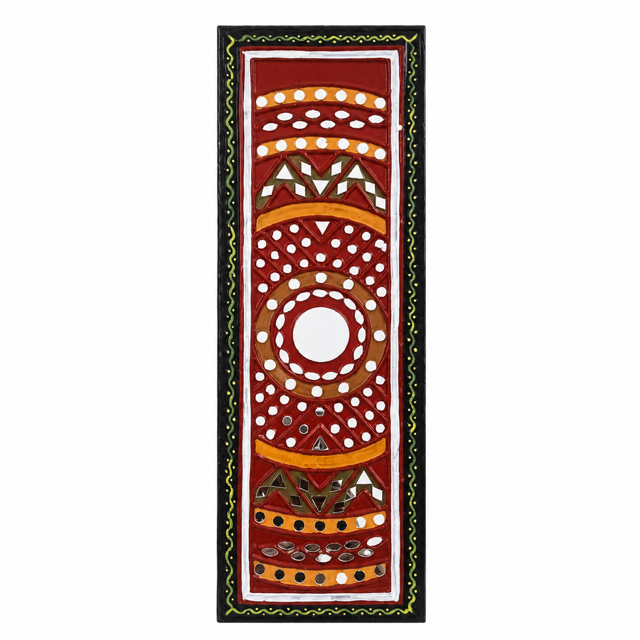 Tribal Harmony Lippan Mirror Wall Art