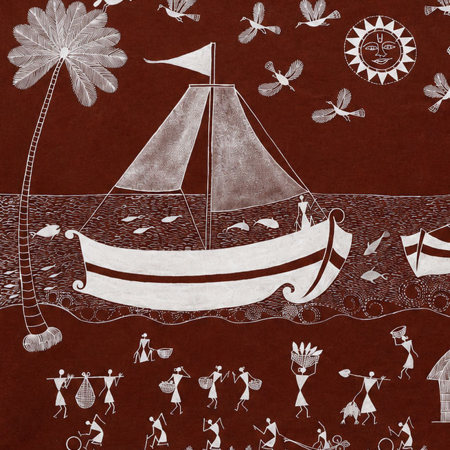 Roots of Tradition - Warli Painting