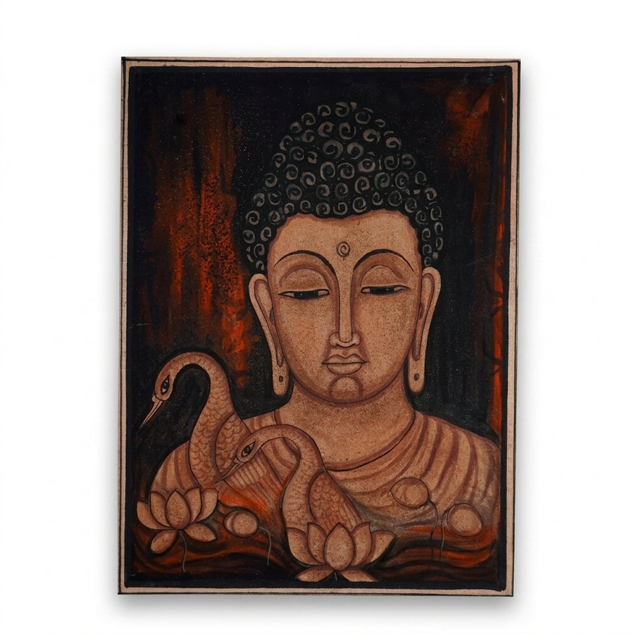 Bodhi Serenity – Rajasthani Miniature Painting