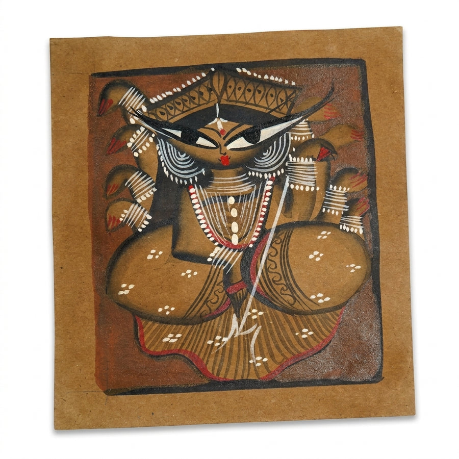 Divine Power of Maa Kali – Kalighat Painting