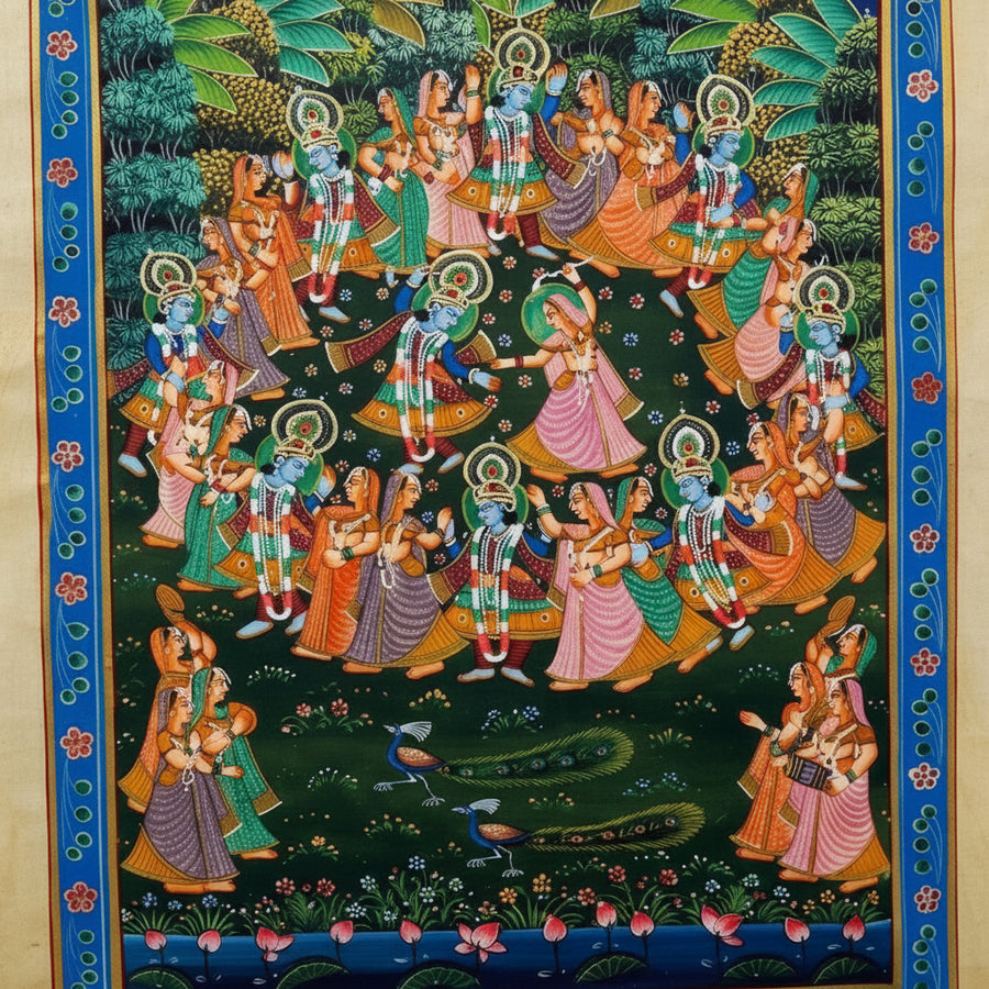 Vrindavan Rasotsav – Pichwai Painting