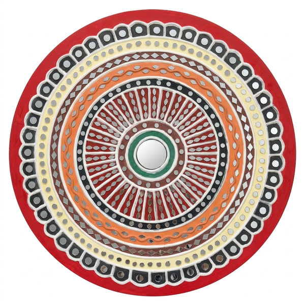 Circular Harmony Lippan Mirror Wall Art