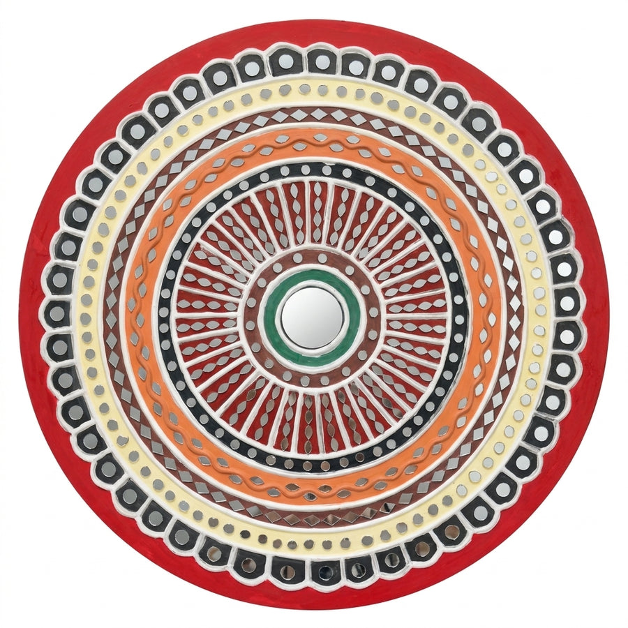 Circular Harmony Lippan Mirror Wall Art