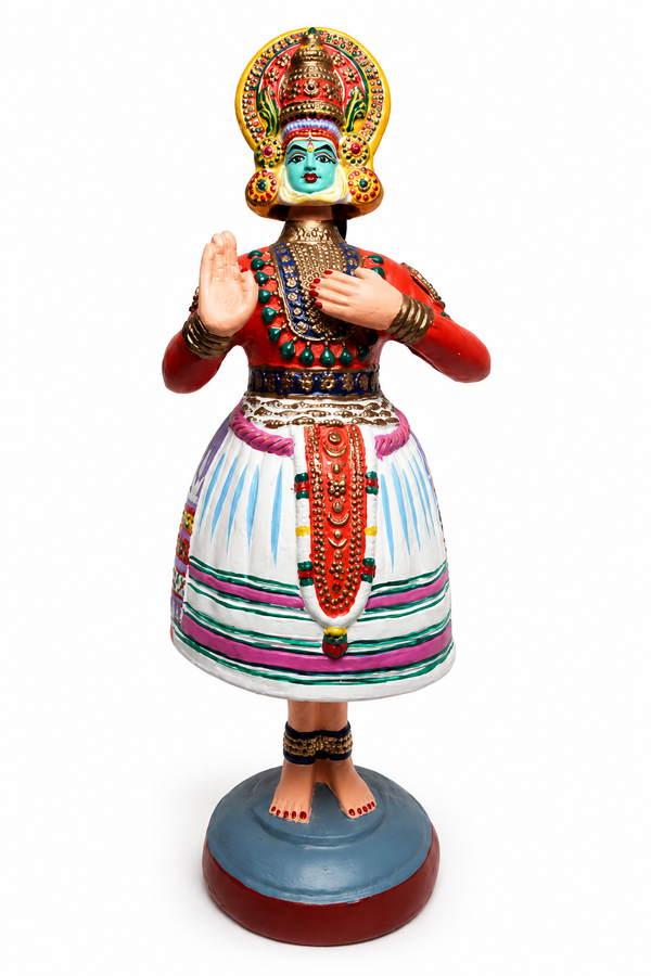 Thanjavur Kathakali Rama Dancing Doll – Traditional Handcrafted Art