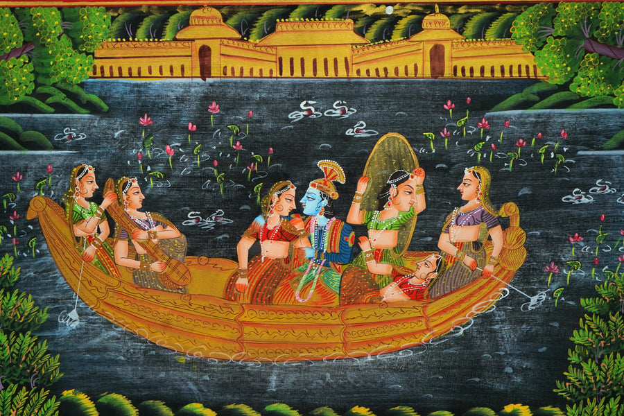 Nauka Vihar – Pichwai Painting