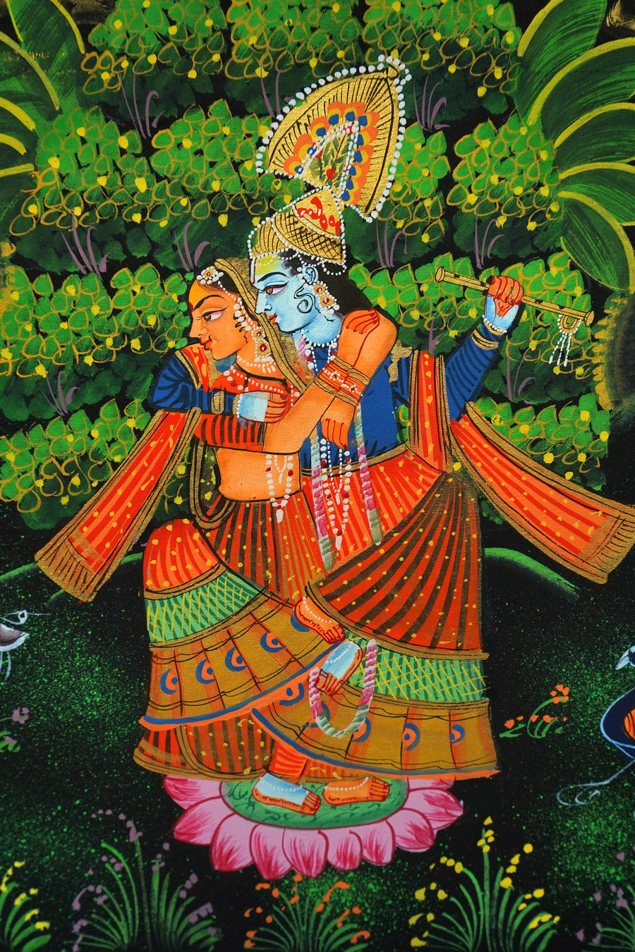 Eternal Gaze – Pichwai Painting