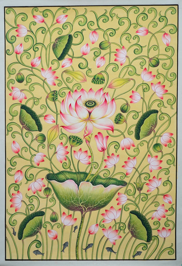 Kamal Kala – Pichwai Painting