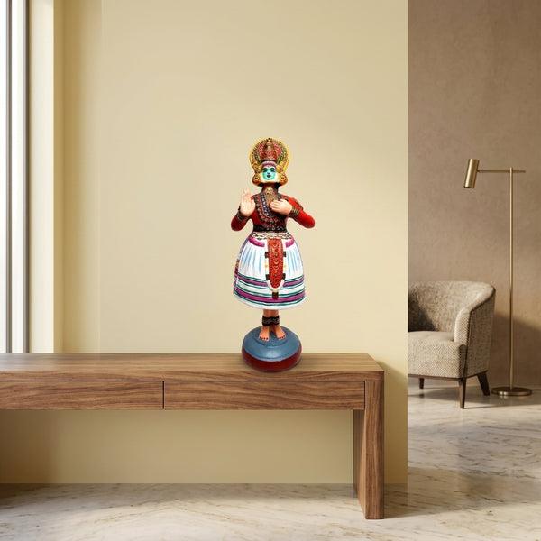 Thanjavur Kathakali Rama Dancing Doll – Traditional Handcrafted Art