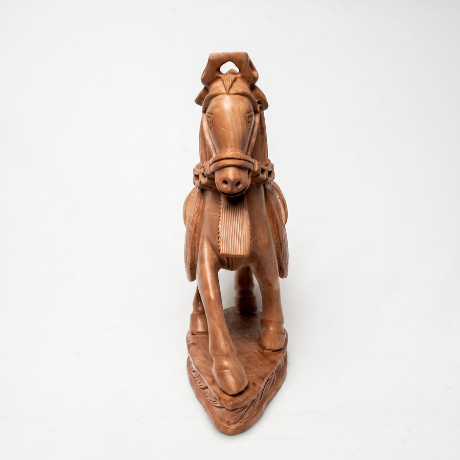 The Majestic Wooden Horse – Wooden Sculpture