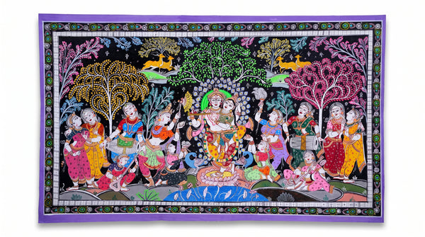 Ras Leela – Pattachitra Painting