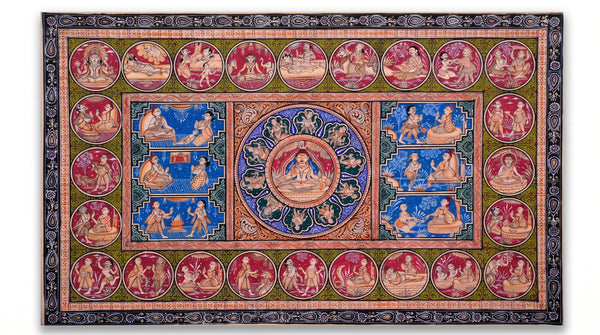 Ashta Vinayak – Pattachitra Painting
