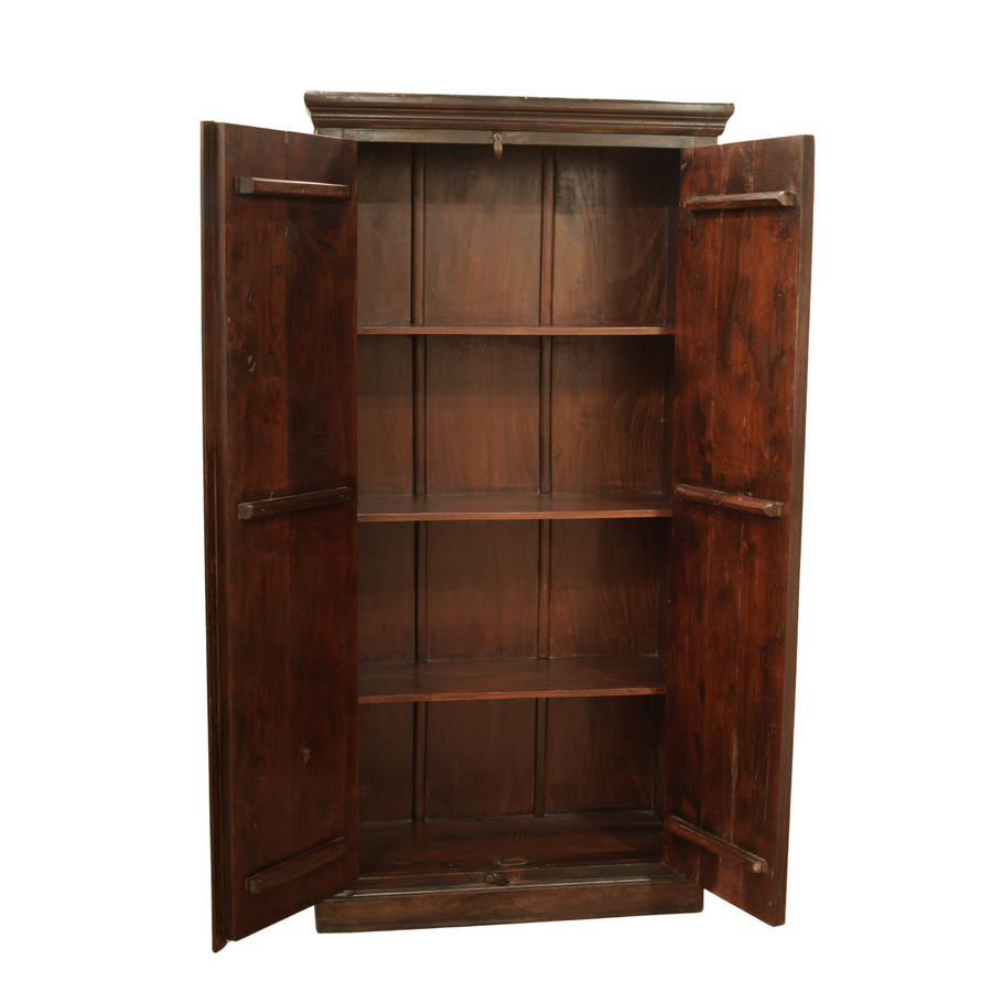 Antique Jali Panel Cabinet - Wooden Furniture - view 3, handmade wooden furniture from India