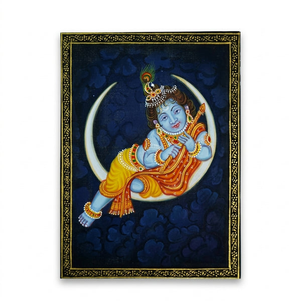 Bal Gopal – Rajasthani Miniature Painting