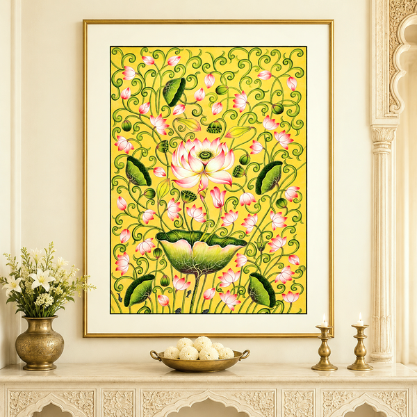 Kamal Kala – Pichwai Painting
