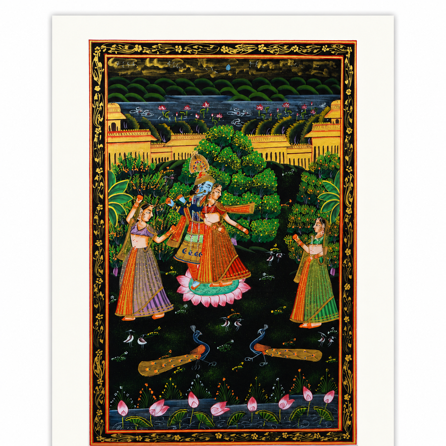 Radha krishna madhur Leela – Pichwai Painting