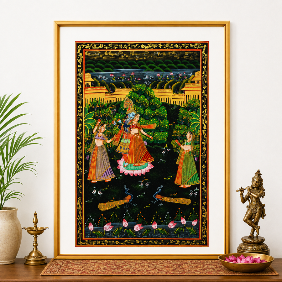 Radha krishna madhur Leela – Pichwai Painting