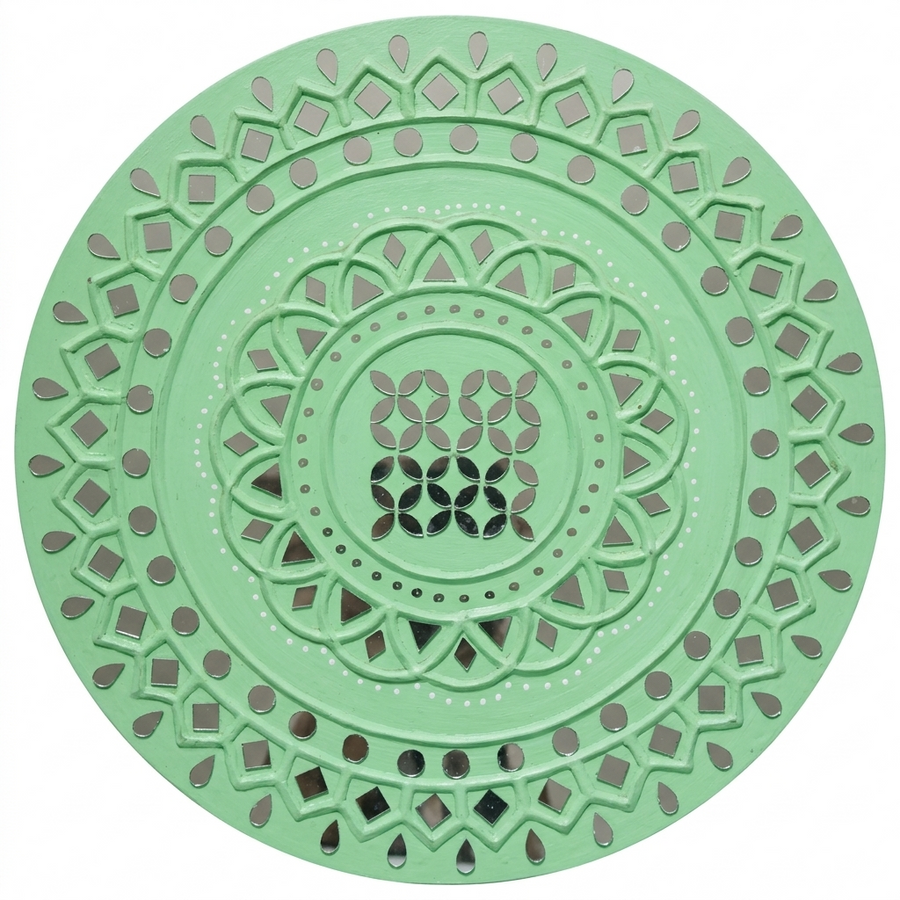 Circular Harmony Lippan Mirror Wall Art