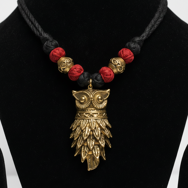 Handmade Owl Jewellery Set