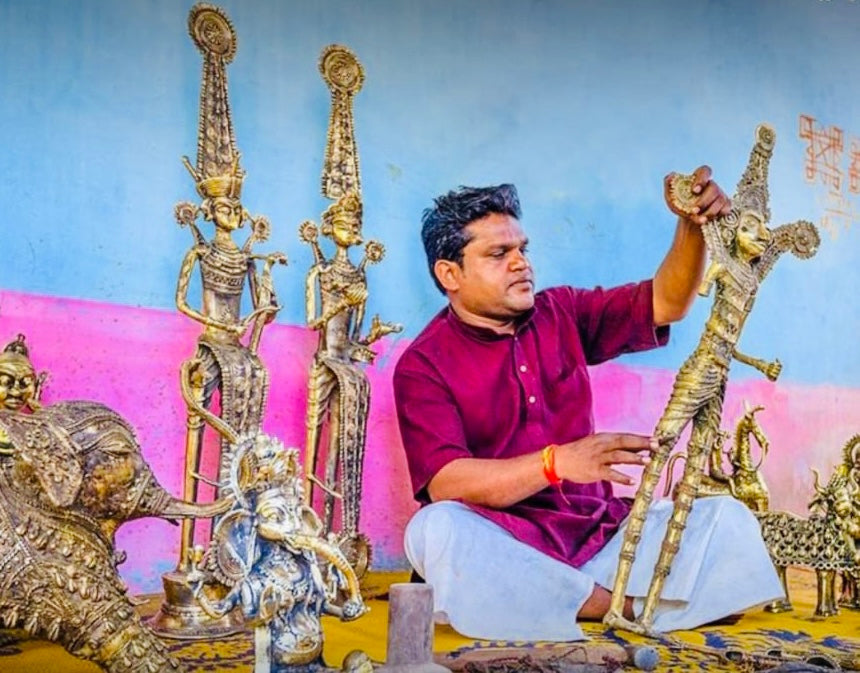 Meet Baldev Waghmare: The Master Keeping Bharewa Metal Craft Alive
