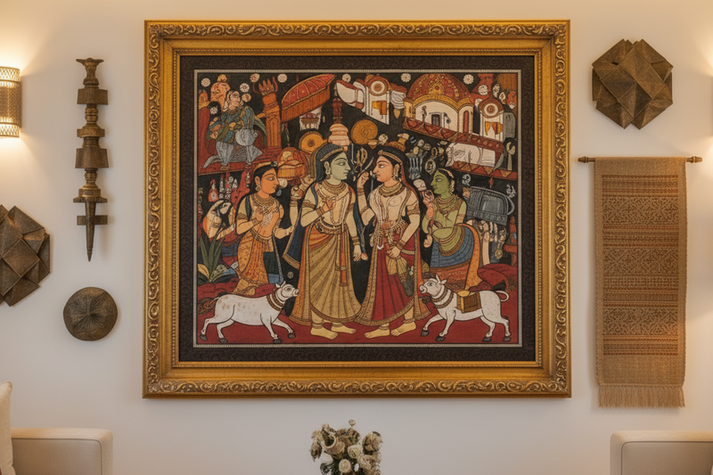 Pattachitra: Odisha's Sacred Scroll Art, Painted with Devotion