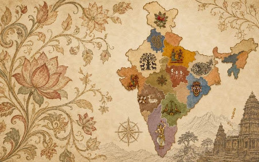 Craft Map of India: Regional Art Forms, Materials & Artisan Traditions