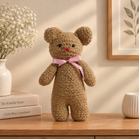 Crochet Teddy Bear – Brown Handmade Art