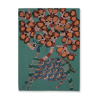 Vibrant Deer – Handmade Gond Art Diary