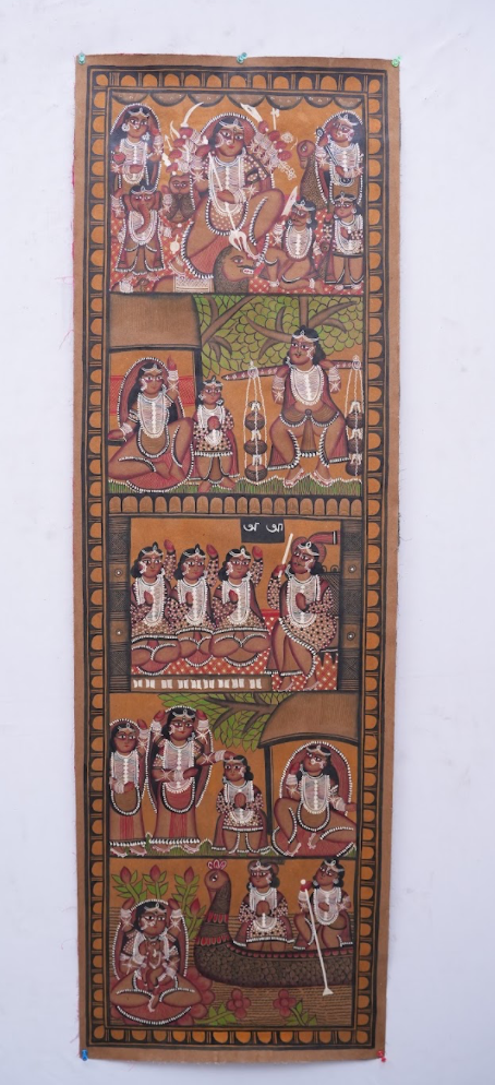 The Divine Mother – Kalighat Painting