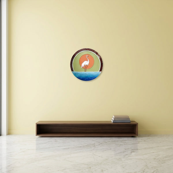 Flamingo Design Lippan Mirror Wall Art