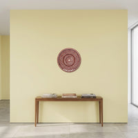 Sacred Earth Mandala Lippan Mirror Wall Art