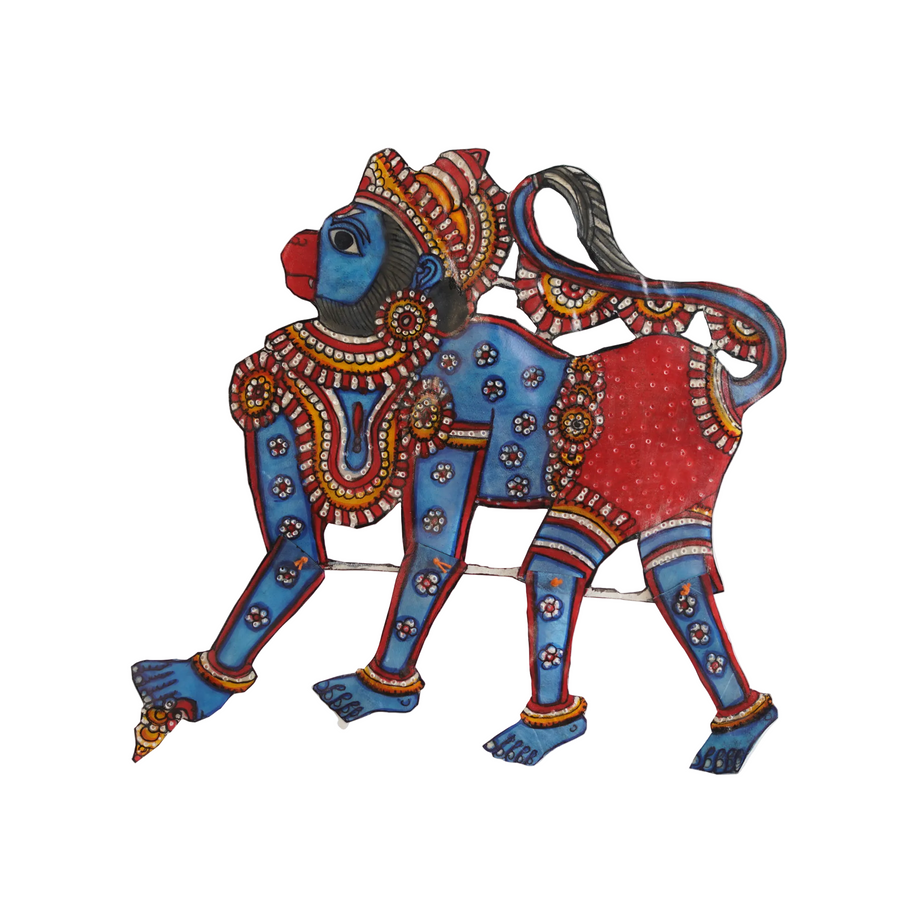 Devotional Hanuman – Tholu Bommalata Leather Craft