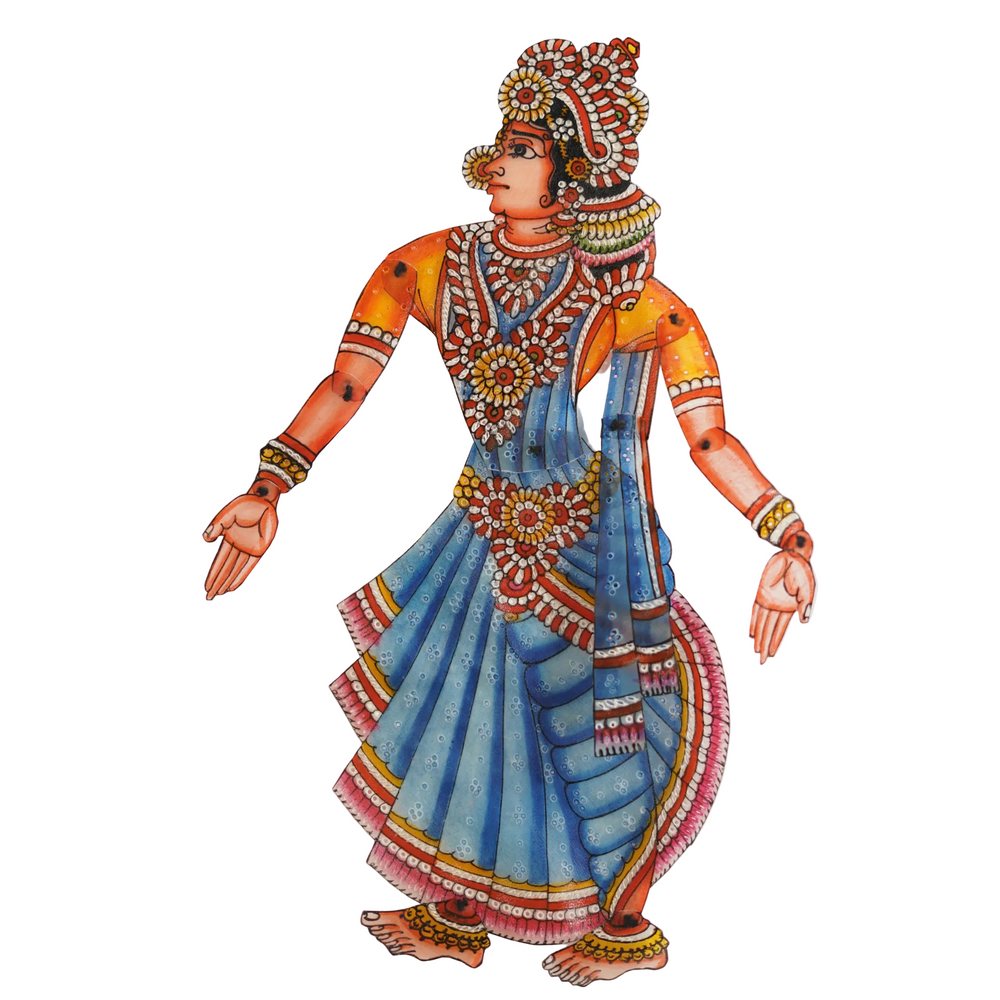 Elegant Performer – Tholu Bommalata Leather Craft