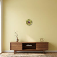 Circular Patchwork Lippan Mirror Wall Art