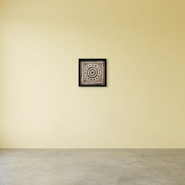 Square Ornamental Lippan Mirror Wall Art