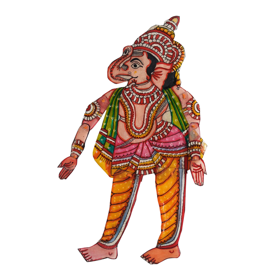 Auspicious Ganesha – Tholu Bommalata Leather Craft