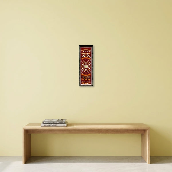 Tribal Harmony Lippan Mirror Wall Art