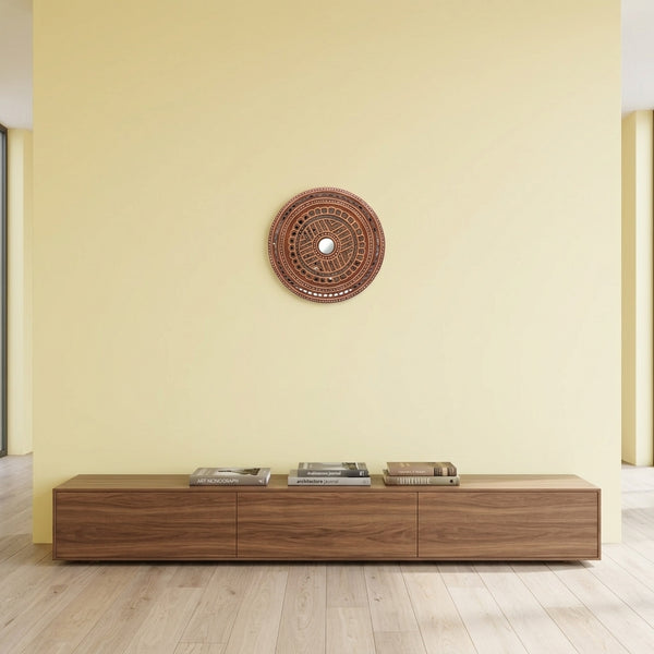 Circle of Life Lippan Mirror Wall Art