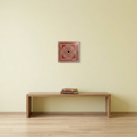 Circular Mandala Lippan Mirror Wall Art