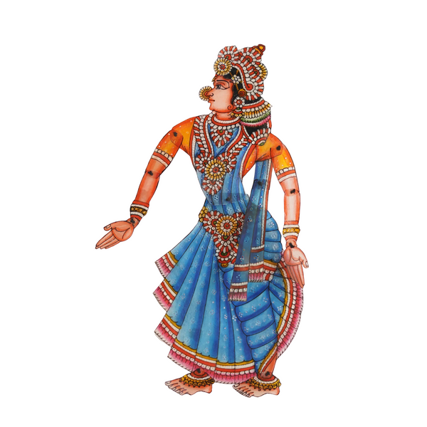 Royal Dancer – Tholu Bommalata Leather Craft