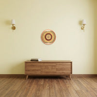 Traditional Mandala Lippan Mirror Wall Art