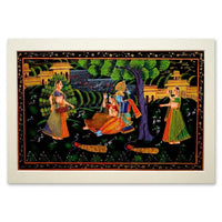 Divine Love Radha and Krishna – Pichwai Painting