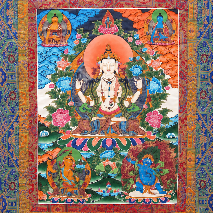 Chenrezig – Thangka Painting