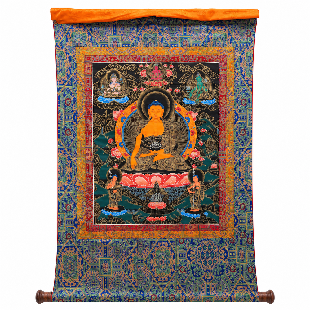 Shakyamuni Buddha – Thangka Painting