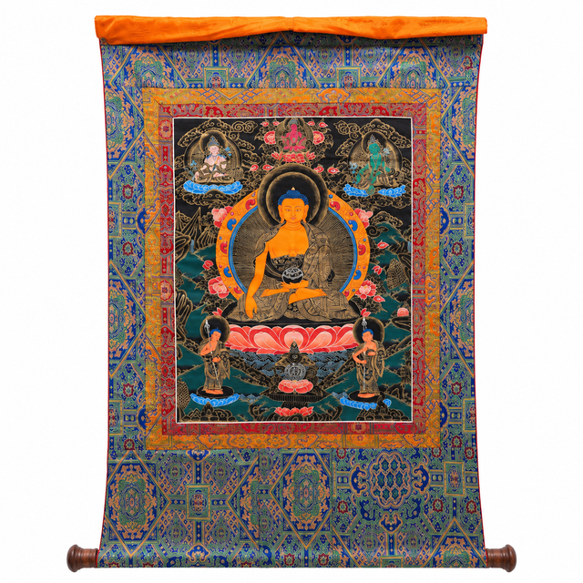 Shakyamuni Buddha – Thangka Painting