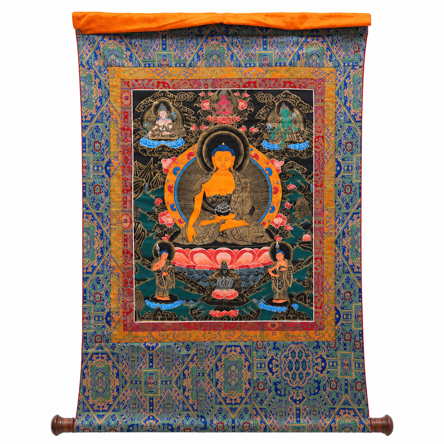Shakyamuni Buddha – Thangka Painting