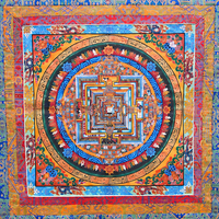 Kalachakra Mandala – Thangka Painting