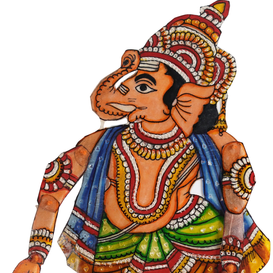 Divine Ganesha – Tholu Bommalata Leather Craft