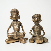 Dhokra Tribal Musician Set of 2 – Dhokra Metal Art